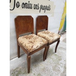 Καρέκλα ξύλινη με ύφασμα Granny's  40523