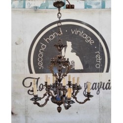   Φωτιστικό 12φωτο μπρούτζινο Granny's  106352