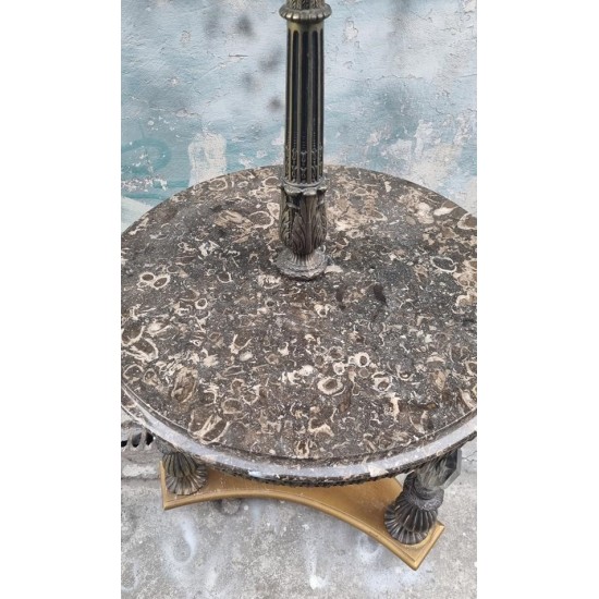 Επιδαπέδιο φωτιστικό με μαρμάρινο τραπεζάκι Granny's 108963