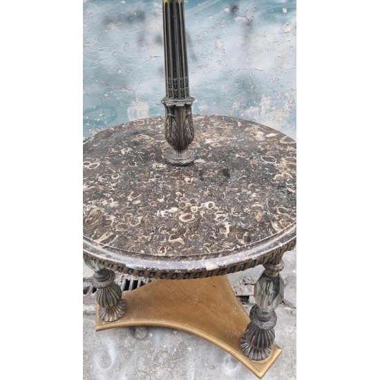 Επιδαπέδιο φωτιστικό με μαρμάρινο τραπεζάκι Granny's 108963