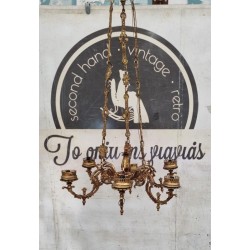 Εξάφωτο φωτιστικό οροφής Granny's 106401