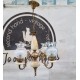 Φωτιστικό μαρμάρινο και μπρούτζινο Granny's 115596