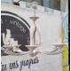   Φωτιστικό μπρούτζινο 6φωτο Granny's 103589
