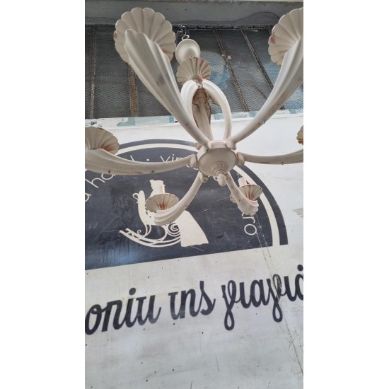   Φωτιστικό μπρούτζινο 6φωτο Granny's 103589