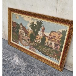 Κάδρο Κέντημα με σκαλιστή κορνίζα Granny's 101549