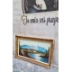 Κάδρο Ζωγραφική με σκαλιστή κορνίζα Granny's 100778