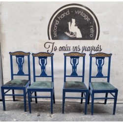 Καρέκλα τραπεζαρίας μπλε Granny's 103109