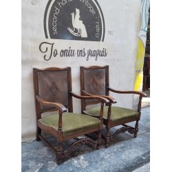 Καρεκλοπολυθρόνα με ψάθα Granny's 107731