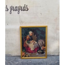    Κάδρο κέντημα εποχής Granny's  105307