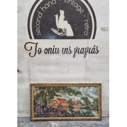 Κάδρο κέντημα με σκαλιστή κορνίζα Granny's 118528