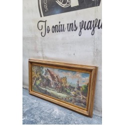 Κάδρο Κέντημα με χρυσή κορνίζα Granny's 106730