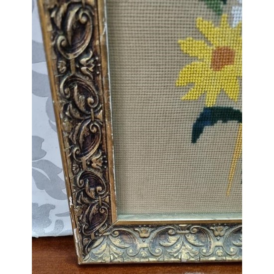 Κάδρο κέντημα με λουλούδια Granny's 104111