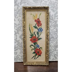 Κάδρο κέντημα με λουλούδια Granny's 102547