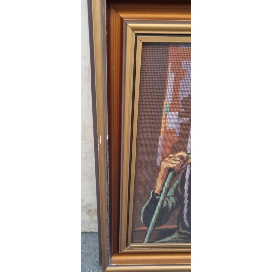 Κάδρο κέντημα με γιαγιά Granny's 114979