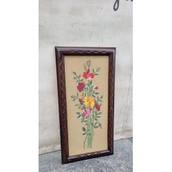 Κάδρο κέντημα με λουλούδια Granny's 103494