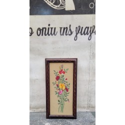 Κάδρο κέντημα με λουλούδια Granny's 103494