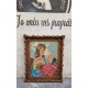 Κάδρο κέντημα με σκαλιστή κορνίζα Granny's 109669