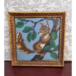 Καδράκι κέντημα με σκιουράκι Granny's 128367