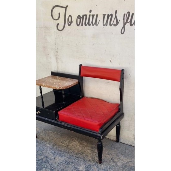 Κουτσομπόλα - έπιπλο τηλεφώνου με μάρμαρο Granny's 102969