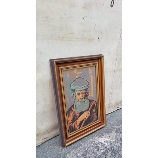Κάδρο κέντημα με παππού Granny's 109665