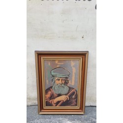 Κάδρο κέντημα με παππού Granny's 109665