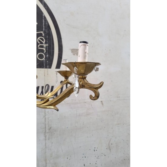   Φωτιστικό μπρούτζινο εποχής Granny's 110138