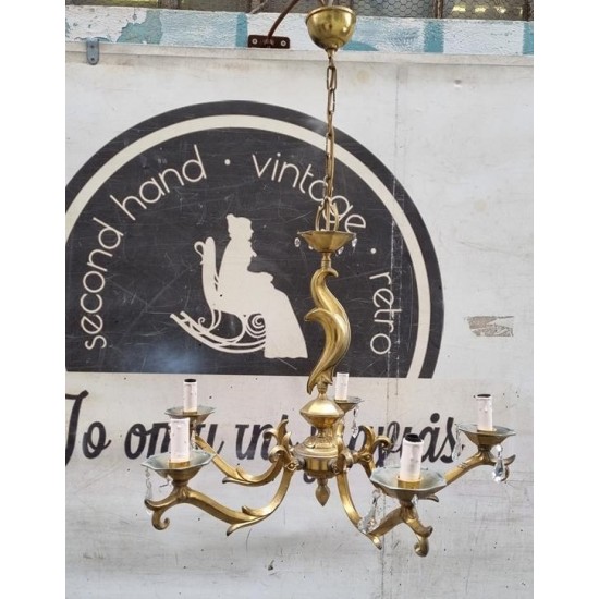   Φωτιστικό μπρούτζινο εποχής Granny's 110138