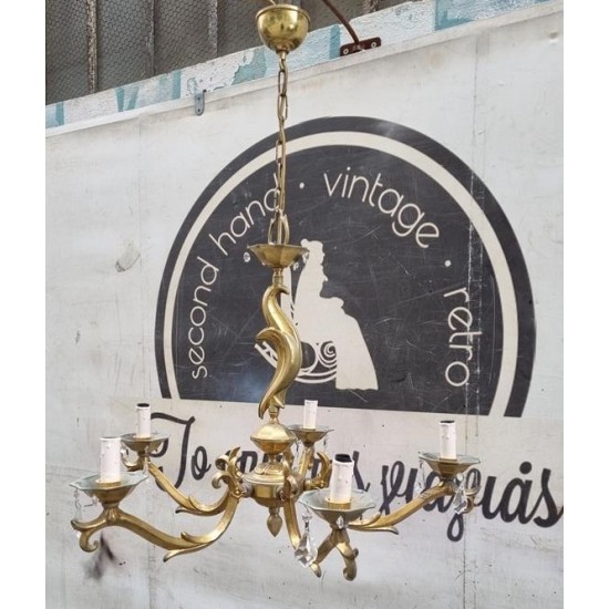   Φωτιστικό μπρούτζινο εποχής Granny's 110138