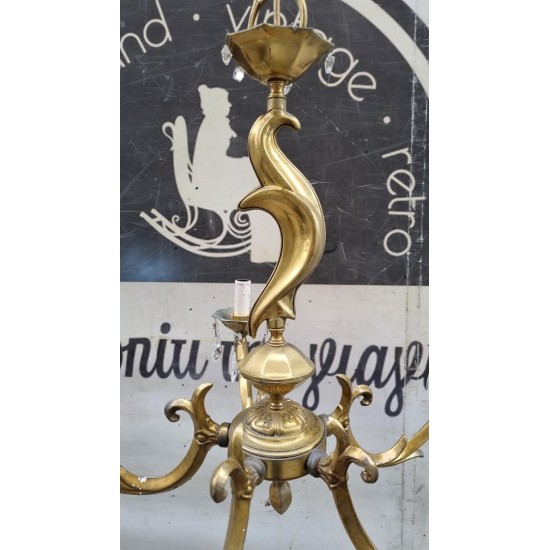   Φωτιστικό μπρούτζινο εποχής Granny's 110138