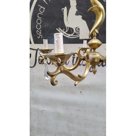   Φωτιστικό μπρούτζινο εποχής Granny's 110138