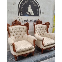 Πολυθρόνα σκαλιστή Louis Quinze Granny's 119602