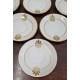 Σετ πιατάκια hand made in Greece 24K Gold Granny's 106154