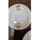 Σετ πιατάκια hand made in Greece 24K Gold Granny's 106154