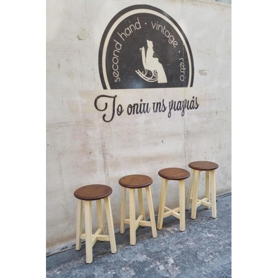 Σκαμπό ξύλινο Granny's 100724