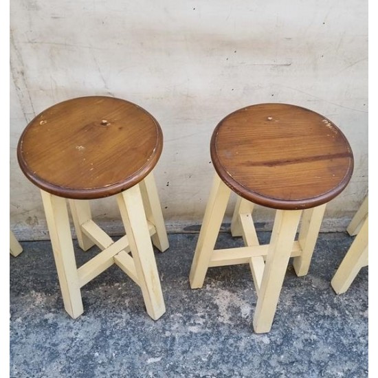 Σκαμπό ξύλινο Granny's 100724