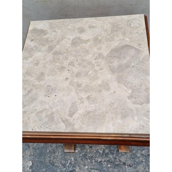 Βοηθητικό τραπεζάκι με μάρμαρο Granny's 107941