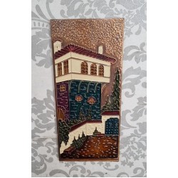 Κάδρο με ανάγλυφη χαλκογραφία Granny's 118983