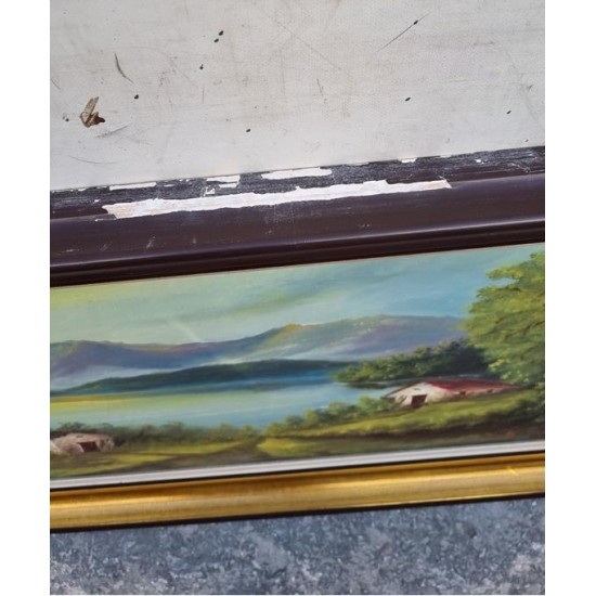 Κάδρο ζωγραφική με τοπίο Granny's 111007