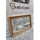 Κάδρο ζωγραφική με χιονισμένο τοπίο Granny's 107960