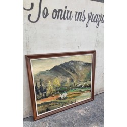 Κάδρο ζωγραφική με τοπίο Granny's 113845