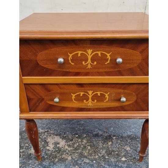 Κομοδίνο με μαρκετερί Granny's 116510