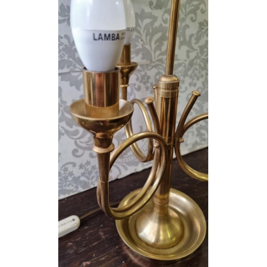 Επιτραπέζιο φωτιστικό μπρούτζινο Granny's  115806