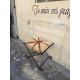 Σκαμπό Σφυρήλατο Granny's 119813