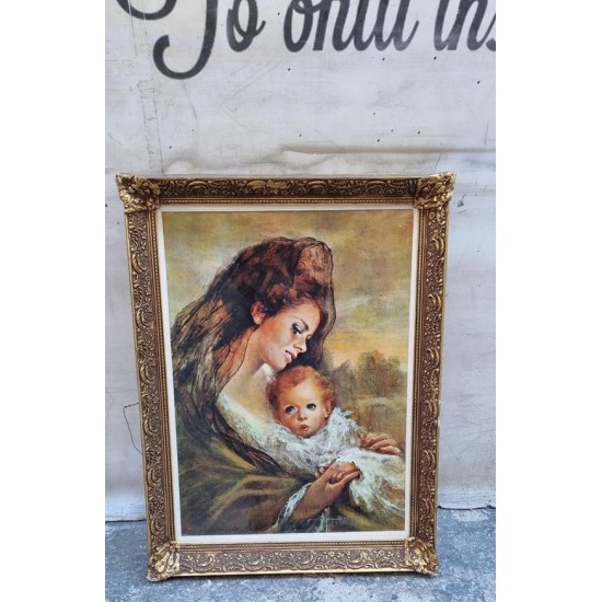 Vintage κάδρο εκτύπωση Granny's 115835