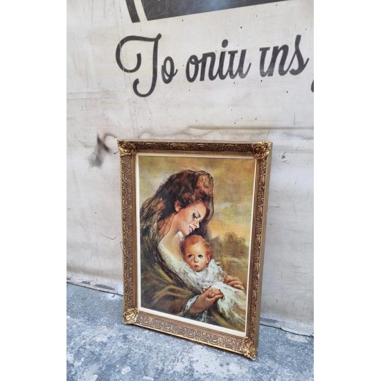 Vintage κάδρο εκτύπωση Granny's 115835