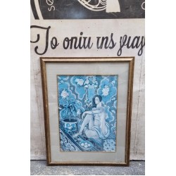 Vintage κάδρο εκτύπωση Granny's 118997