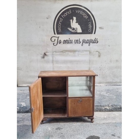 Έπιπλο βιτρίνα ξύλινη  Granny's 118606