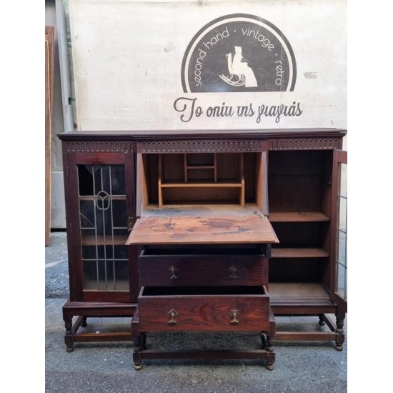 Σεκρετέρ με βιβλιοθήκη Art Deco Granny's 108986