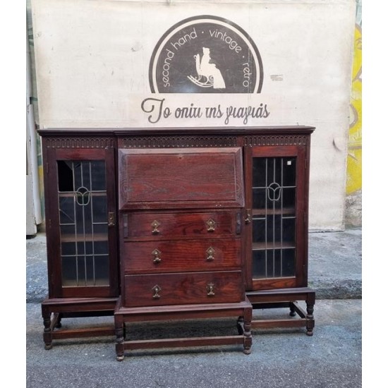  Σεκρετέρ με βιβλιοθήκη Art Deco Granny's 108986