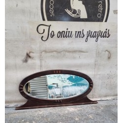  Καθρέφτης οβάλ ξύλινος Granny's 101830